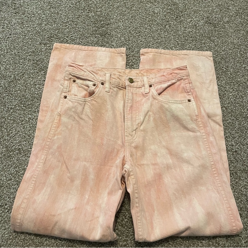 B Sides Claude straight leg jeans pink - Picture 2 of 7